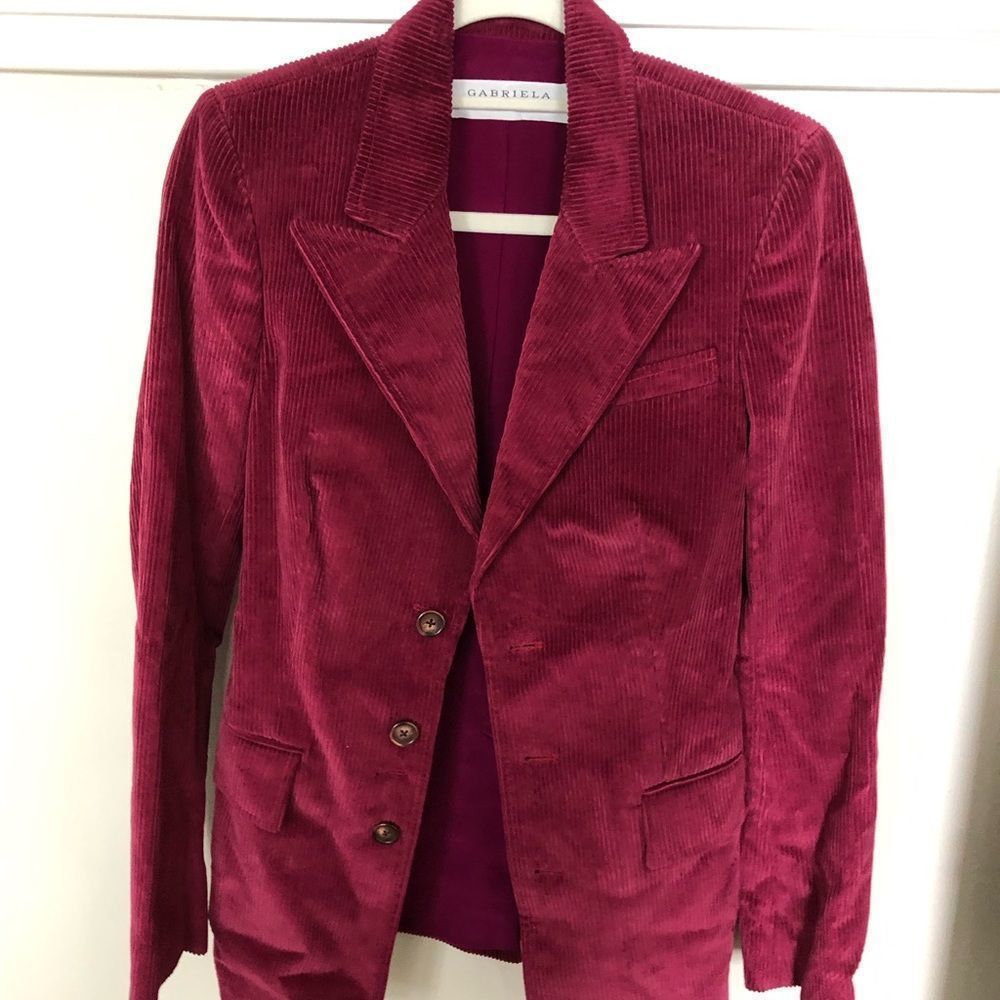 Gabriella Hearst Corduroy blazer